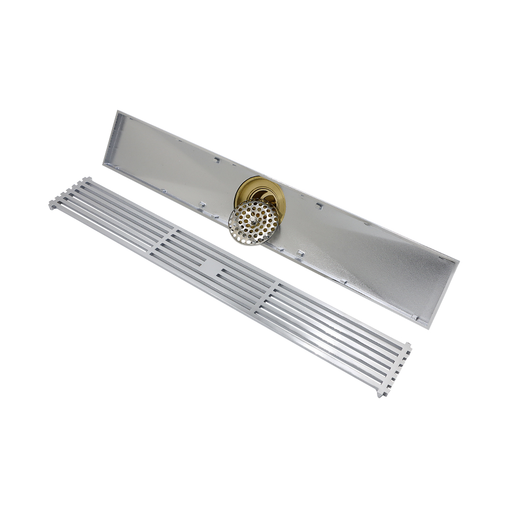 GUIDA 715054 71505401 Accessoires de salle de bain de taille personnalisable Égouts longs Égout de sol en laiton